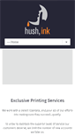 Mobile Screenshot of hush-ink.com